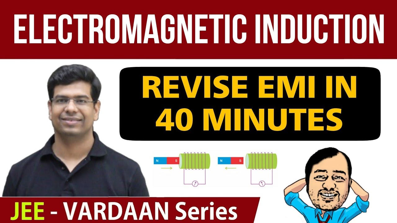 Electromagnetic Induction | Motional EMF, Solenoid, LR circuits | Class 12 | JEE | Vardaan Series