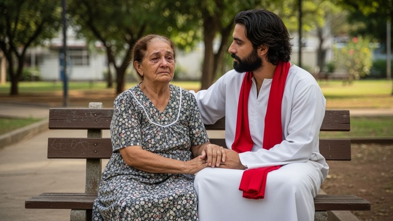 JESUS SALVA A Viúva Que Chorava Sozinha… Sem Saber Que Aquele Idoso Era A Resposta De Deus