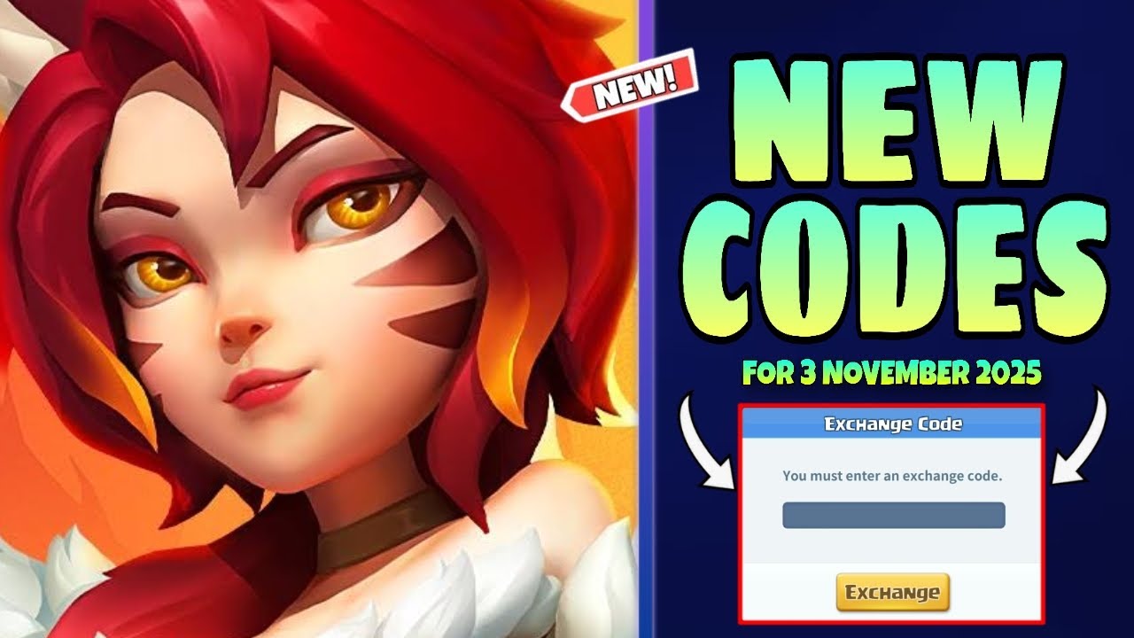 *Новые* коды Hero Clash 3 ноября 2025 г. || Подарочные коды Hero Clash 2025