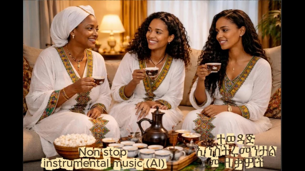 ተወዳጅ ኢንስትሩመንታል ሙዚቃዎች_Non Stop instrumental music(AI)