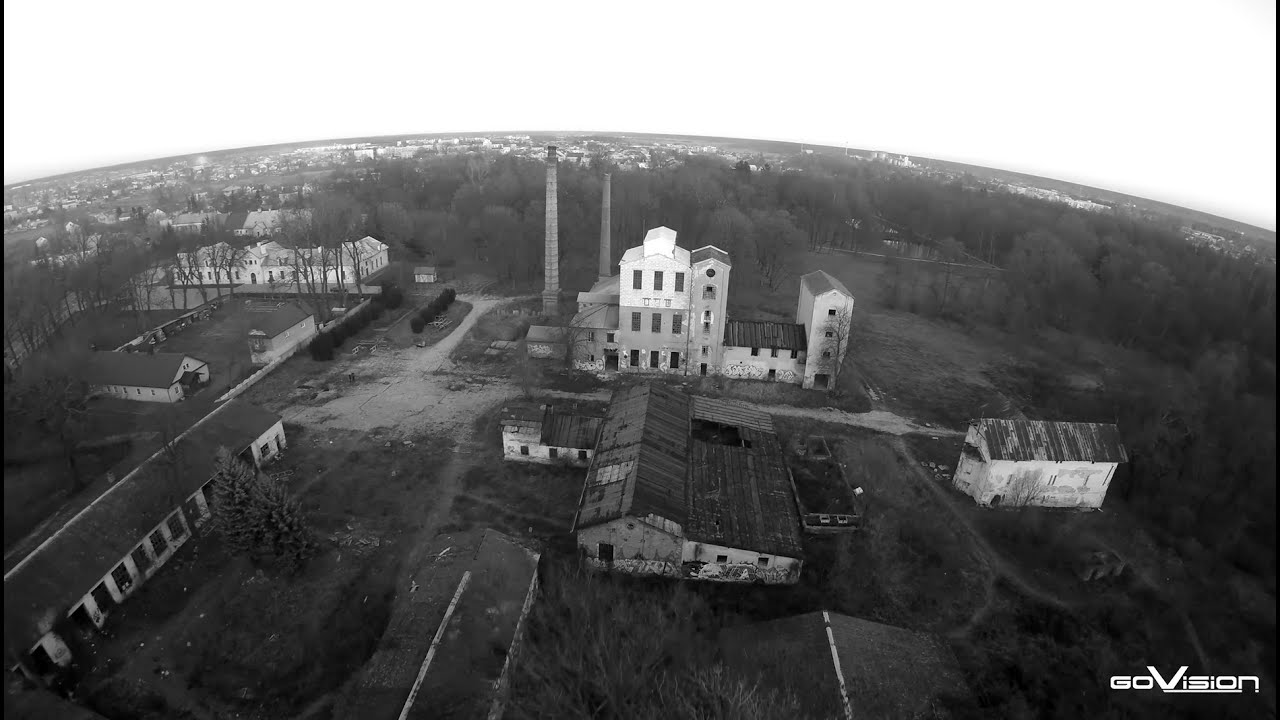 Gorzelnia z drona - Międzyrzec Podlaski - Filmowanie z powietrza - GOVISION - DRON