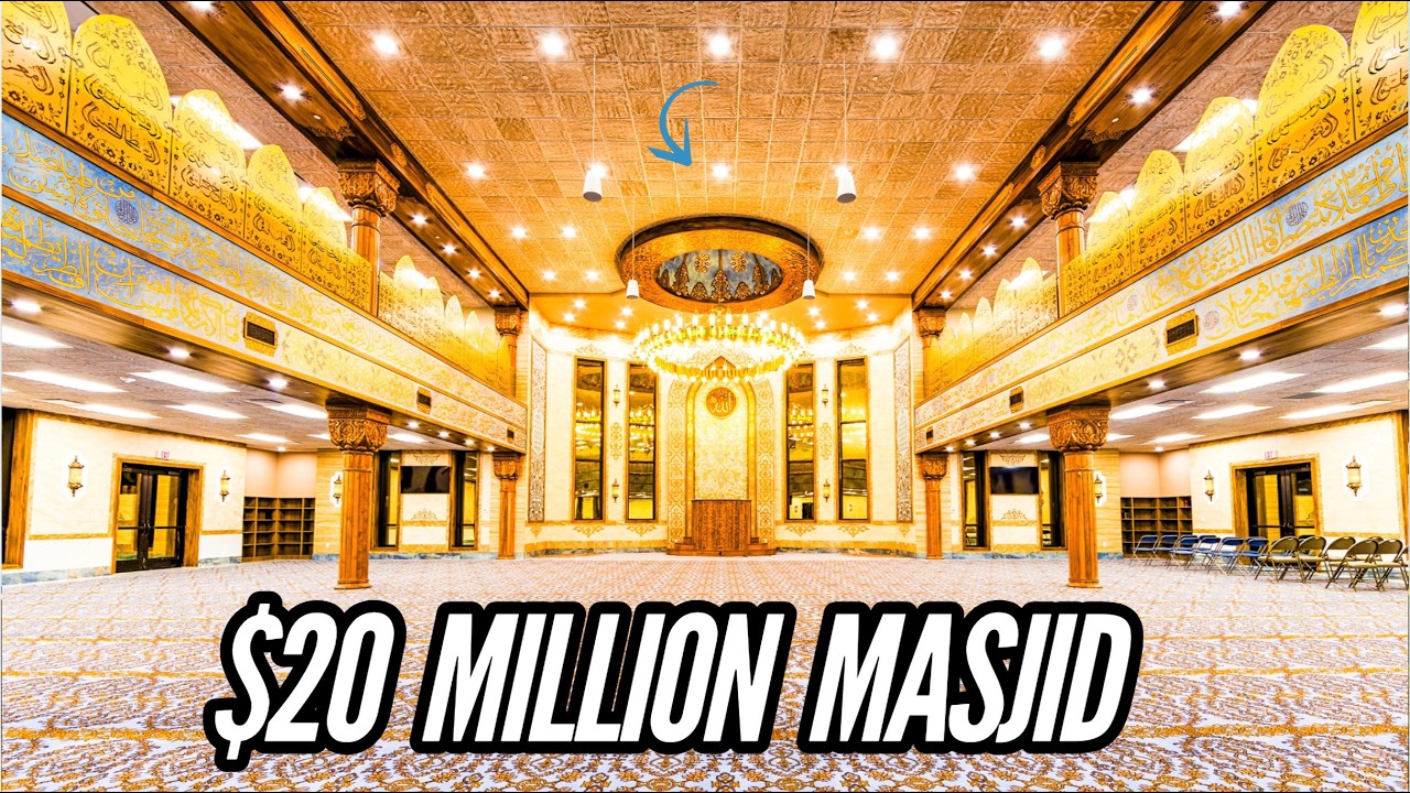 Inside The Biggest Masjid Of America 🇺🇸 