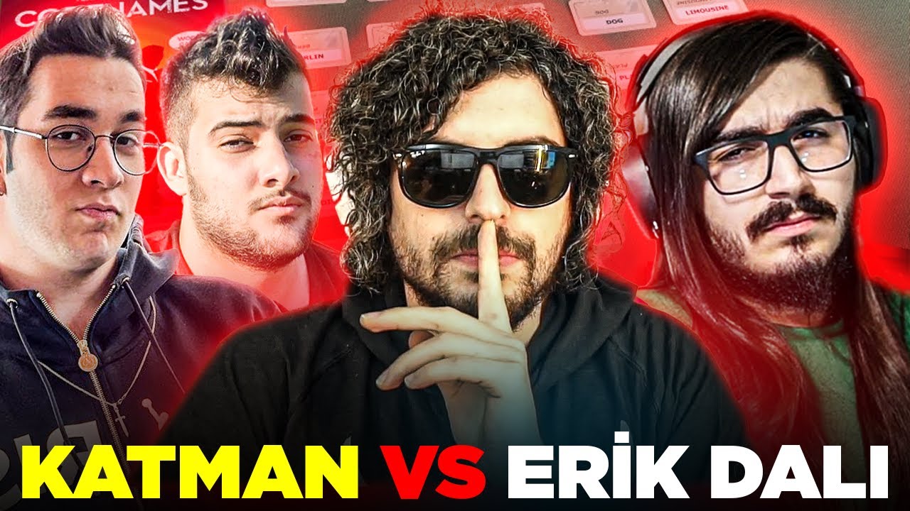 KATMAN VS ERİK DALI | Codenames w/Kendinemüzisyen,Jrokez,Eray,BatuhanMNT,Gugucan | Kegri Oyun Serisi
