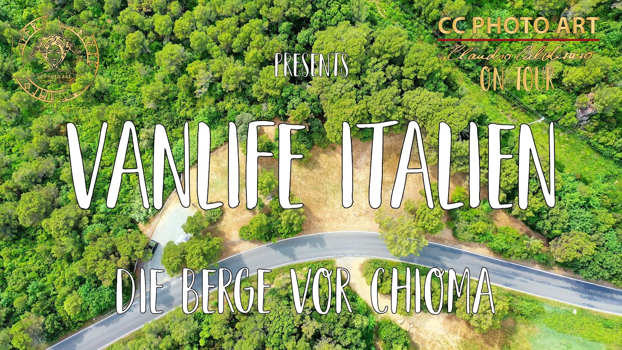 VAN LIFE Italien in den Bergen von Chioma mit dem VW BUS T4 CALIFORNIA EXCLUSIVE PARK4NIGHT