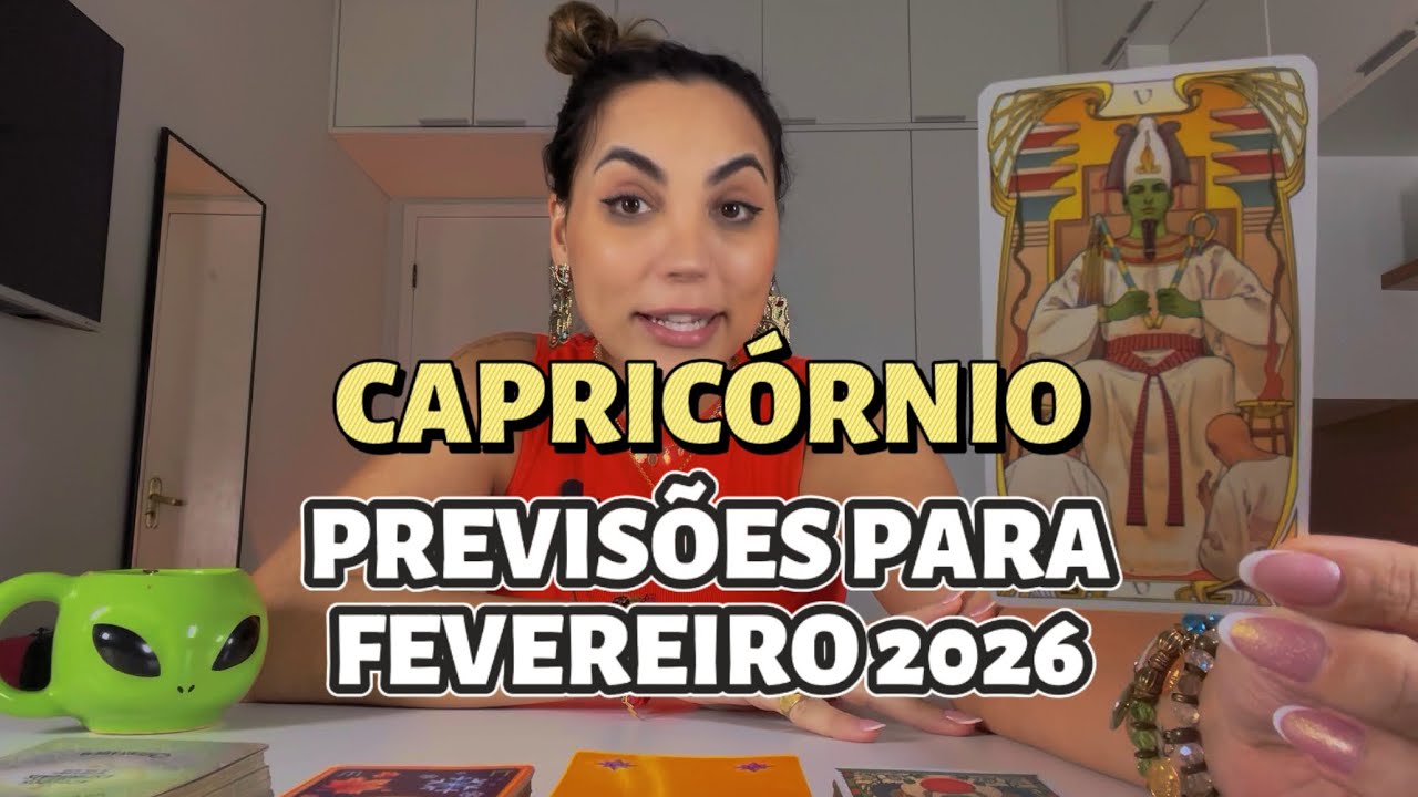 ♑️CAPRICÓRNIO/FEVEREIRO26 - O Seu Sucesso Virá de Onde Você Menos Espera!