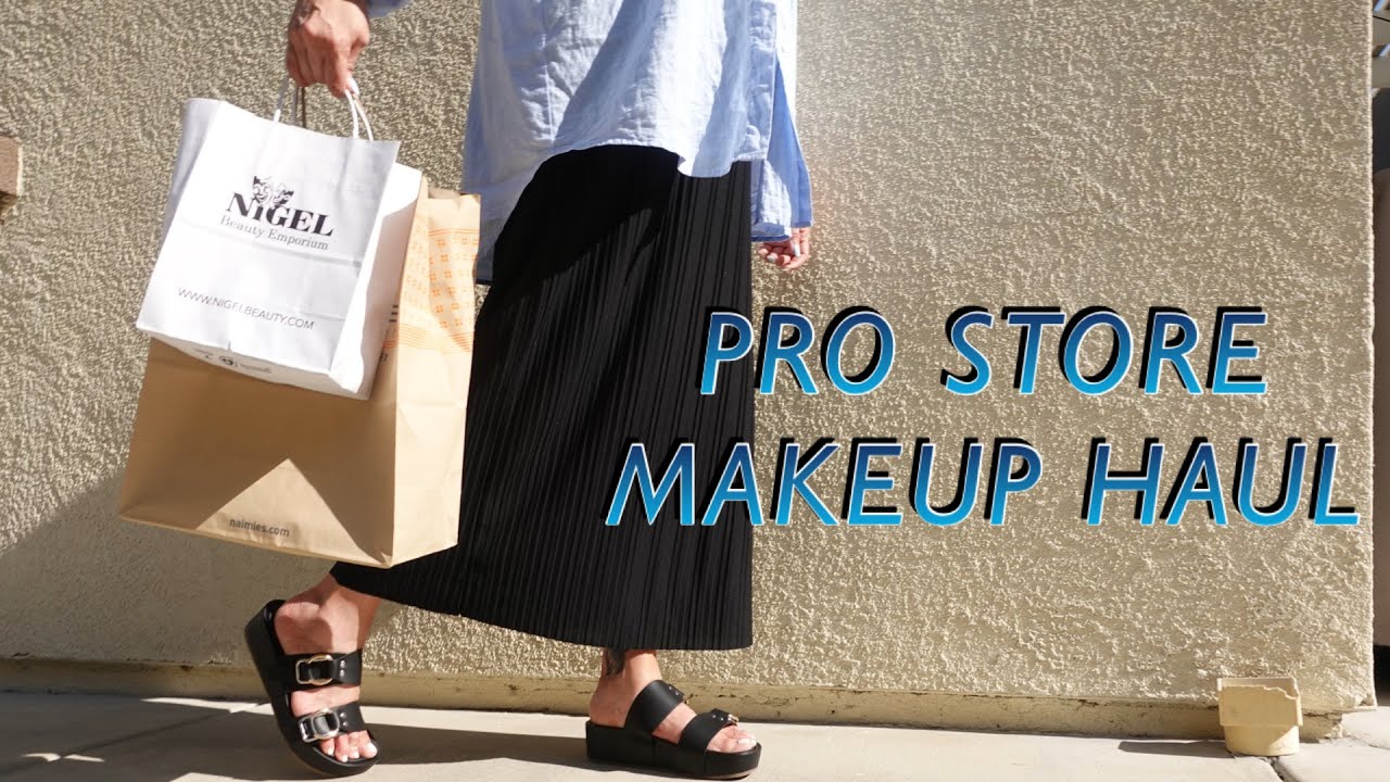 PRO STORE MAKEUP HAUL