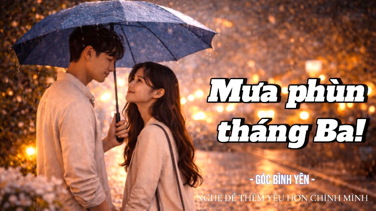 MƯA PHÙN THÁNG BA - Bản Acoustic Tươi Vui Cho Những Trái Tim Đang Yêu | GÓC BÌNH YÊN