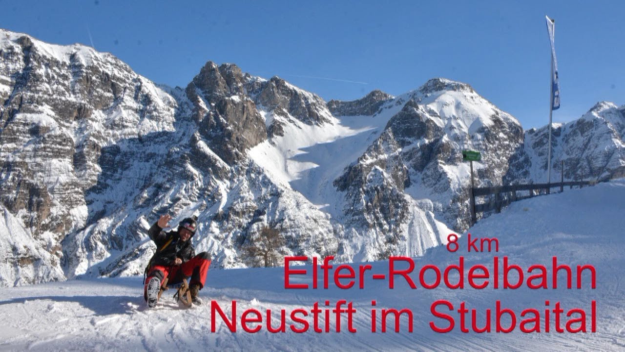 Elfer Rodelbahn Neustift 8 km Der Alpenrodler