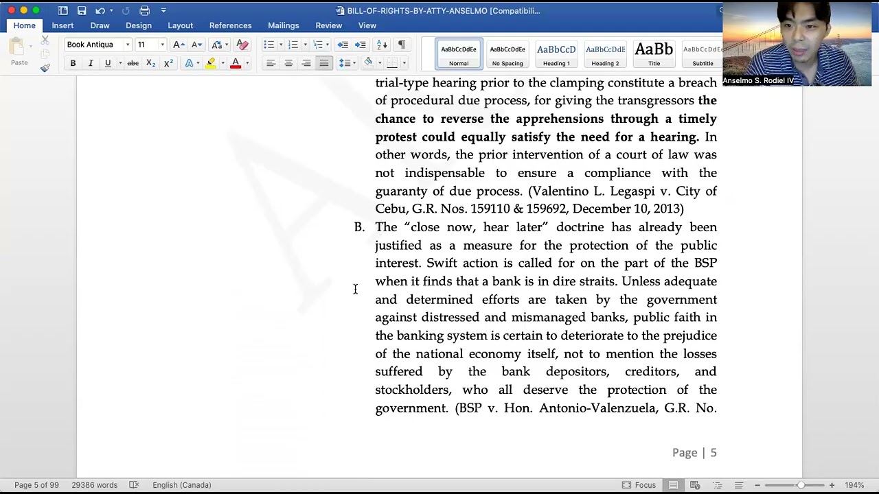 CONSTI2 - Part 5: Article 1 Pt.2