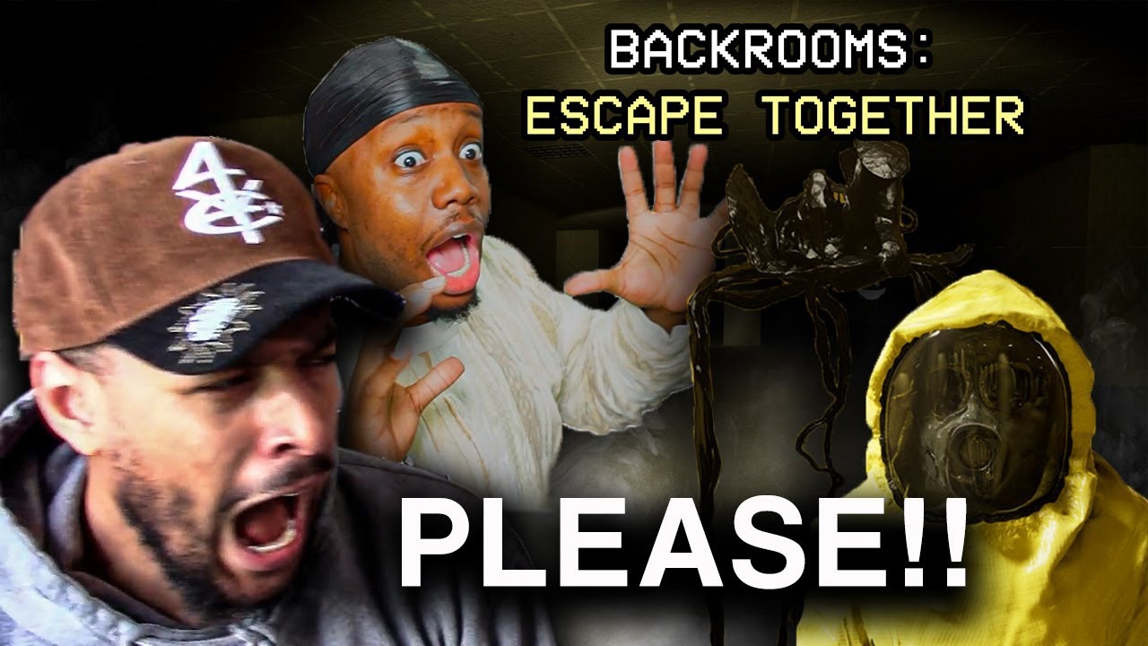 TWO GROWN UNCS CRASHOUT OVER Backrooms Escape Together w/ @adjobros