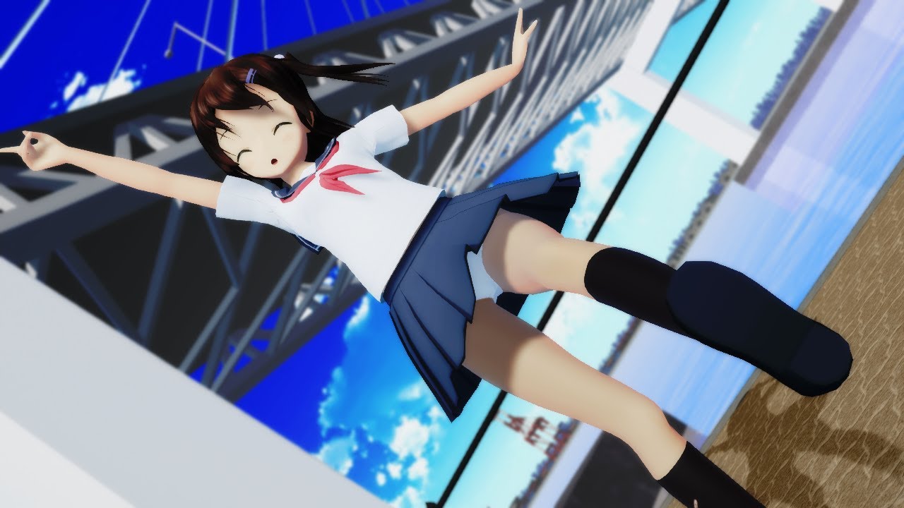 【MMD】  Flyer!  【ゆきはね式春子】