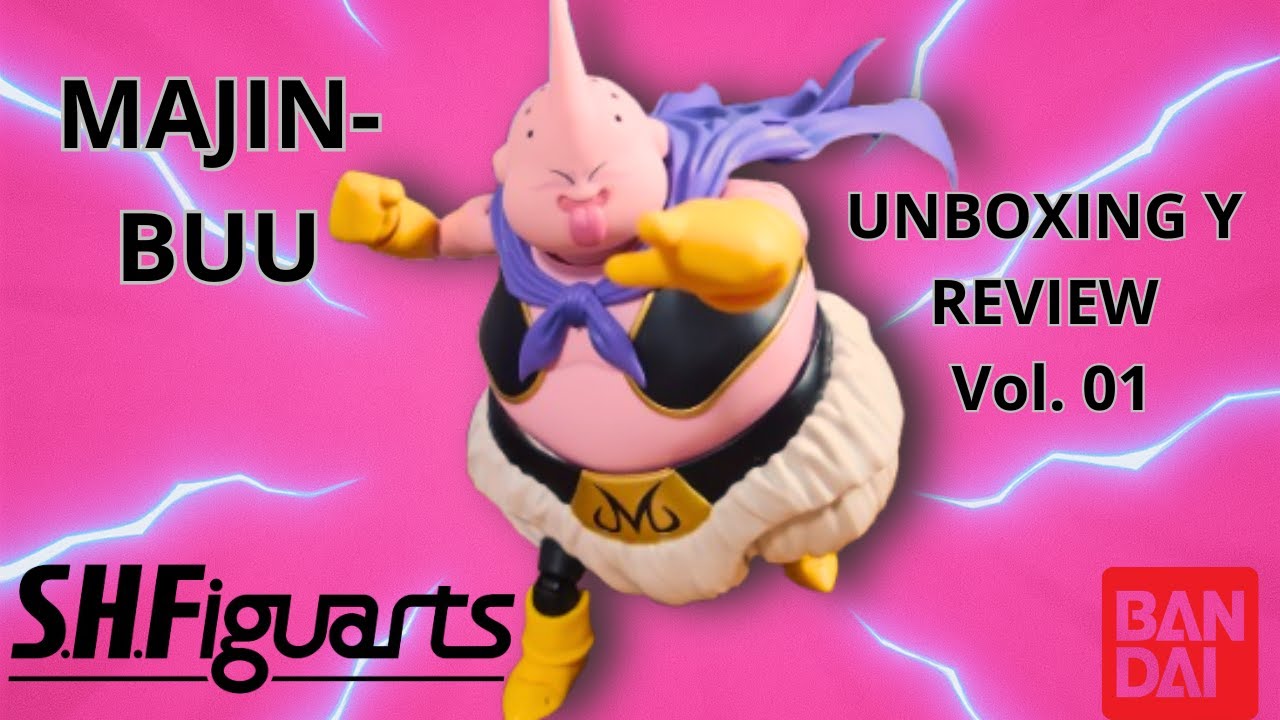 UNBOXING  Y REVIEW Vol.01 MAJIN BUU S.H.Figuarts vale la pena el relanzamiento? 