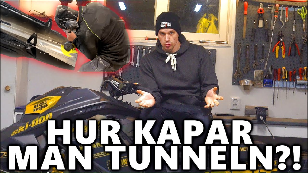 HUR MAN KORTAR TUNNELN PÅ EN SKI-DOO, LYNX (BRP) 850 / 600!