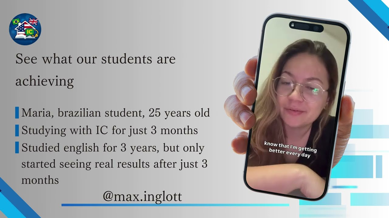 Всего 3 месяца занятий в IC &mdash; посмотрите на её английский сейчас!