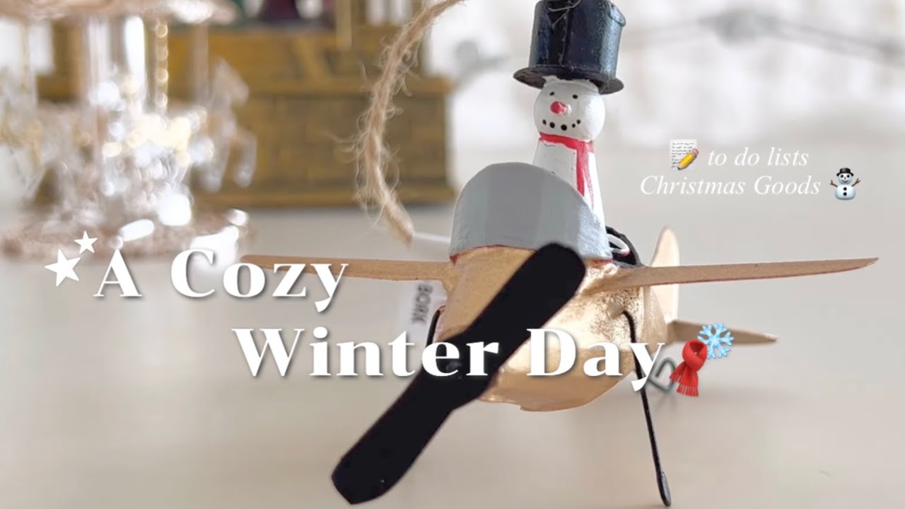 【vlog】ToDoで整える冬のお家時間⛄️クリスマス購入品🎄
