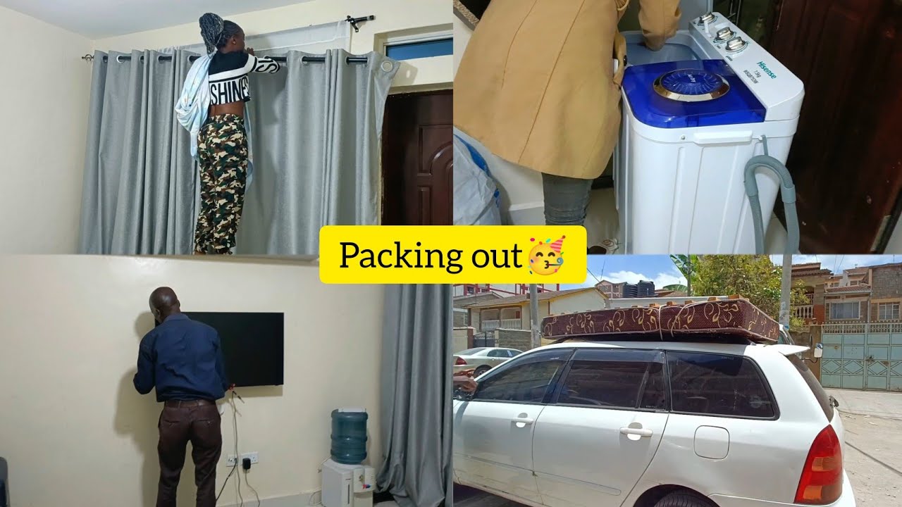 PACKING OUT OF MY HOUSE AND GIVING OUT ALL MY HOUSE ITEMS🥳