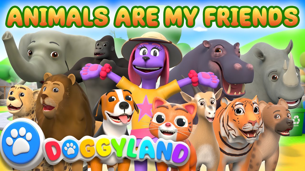 Animals Are My Friends | Doggyland Kids Songs & Nursery Rhymes by Snoop Dogg