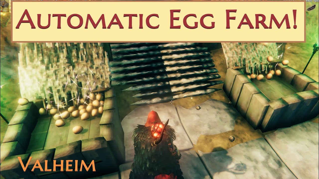 Automatic Egg Farm! | Valheim