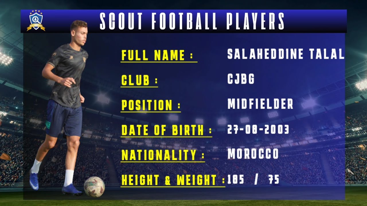 SALAHEDDINE TALAL 🔵 MIDFIELDER 🔵 CJBG 🔵 2025/2026 - PART II