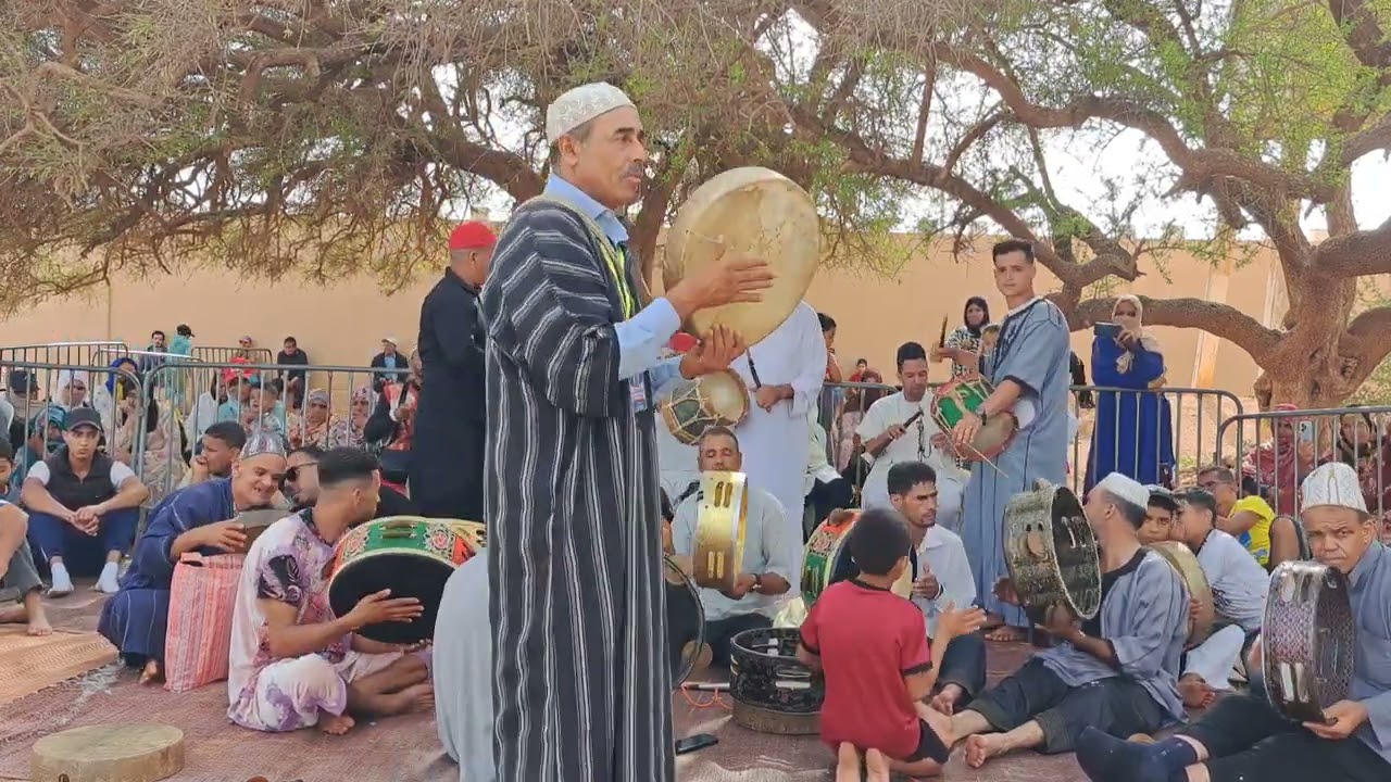 موسم عيساوة في يومه الاول بجماعة الكفيفات إقليم تارودانت أجواء رائعة10