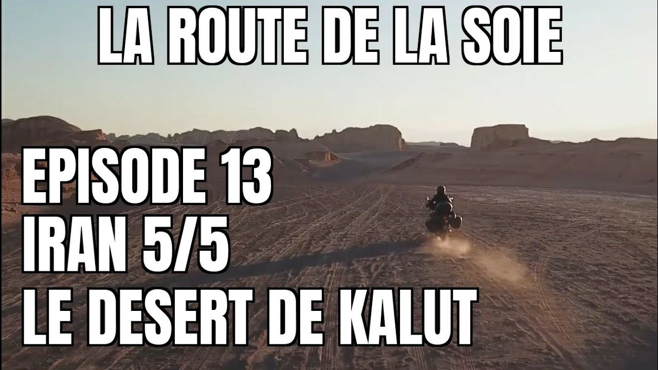 EP13 On à traversé le désert le plus chaud au monde en moto ! Iran ===== voyage de 20 000km en moto