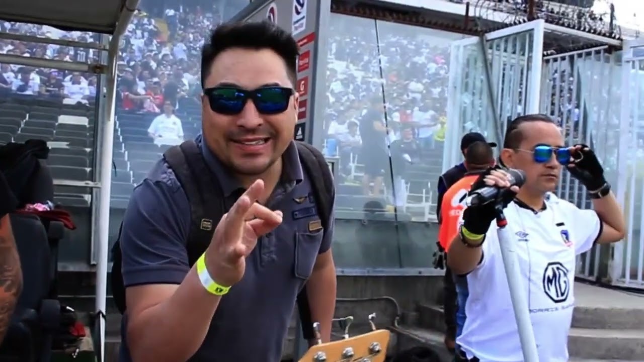 Amerikan Sound en vivo estadio monumental, celebración campeonato número 33 de Colo colo