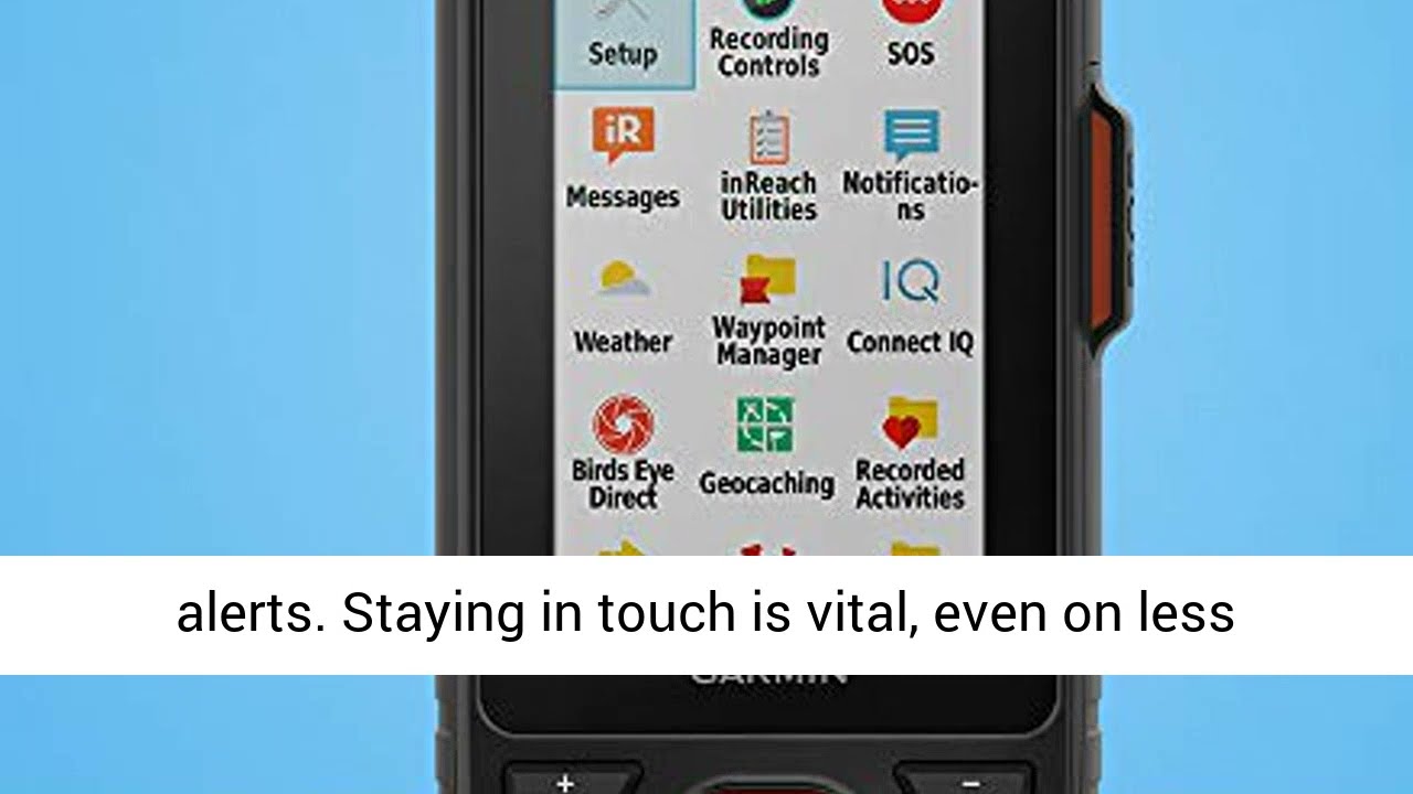 Garmin GPSMAP 66i, GPS Handheld and Satellite Communicator, Featuring TopoActive mapping