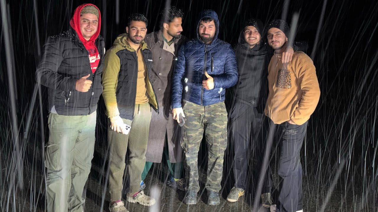 First Time Rajouri Mein Hui Live Snowfall ❄️