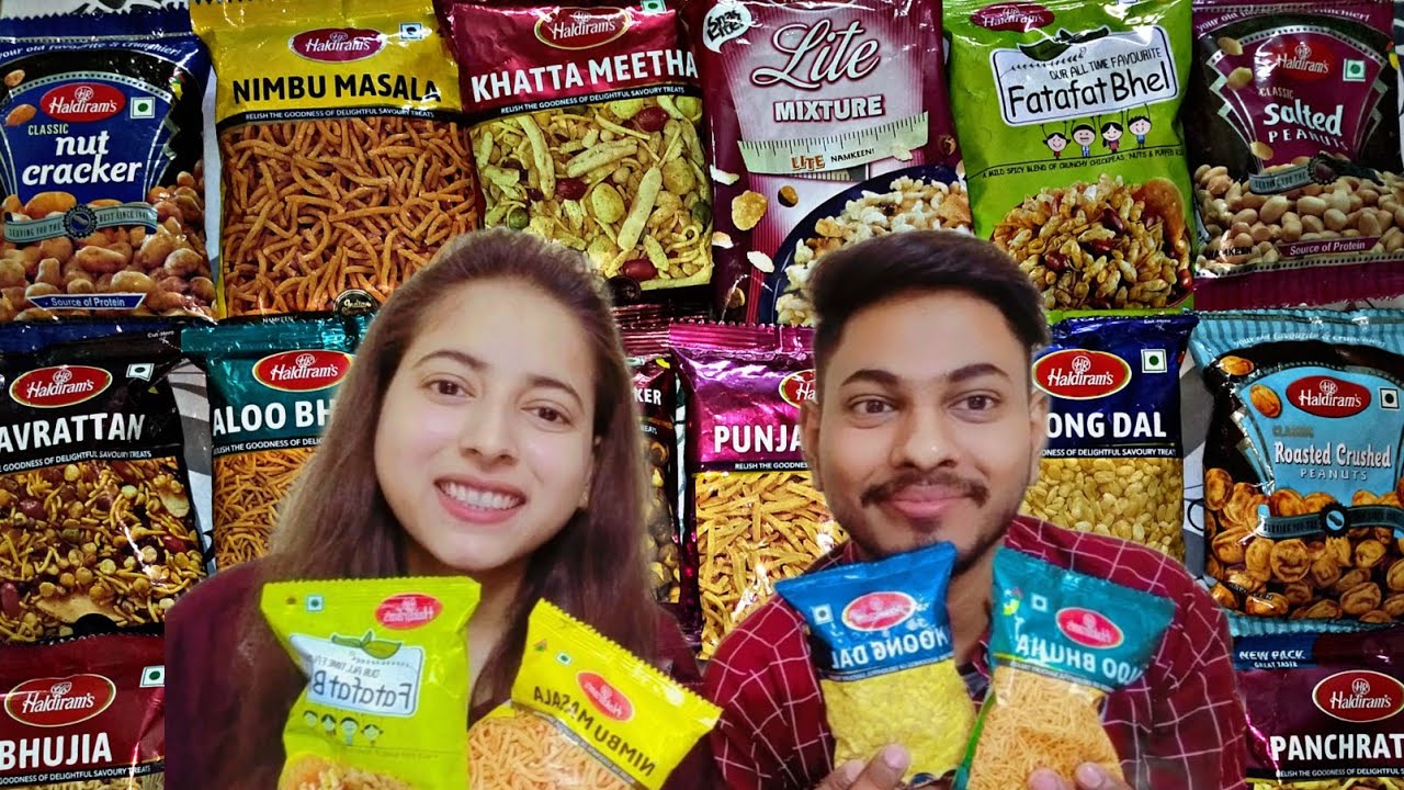 Haldiram's namkeen | all types of Haldiram namkeen | Haldiram snacks | #haldiram #haldiramnamkeen