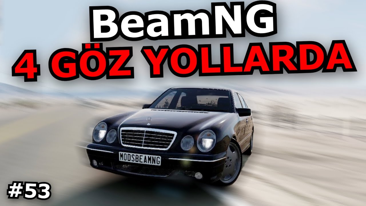 4 GÖZ YOLLARA ŞAHLIQ EDİR [BeamNG Drive] #53 Azərbaycanca