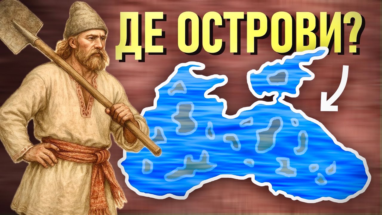 Куди поділися острови Чорного моря?