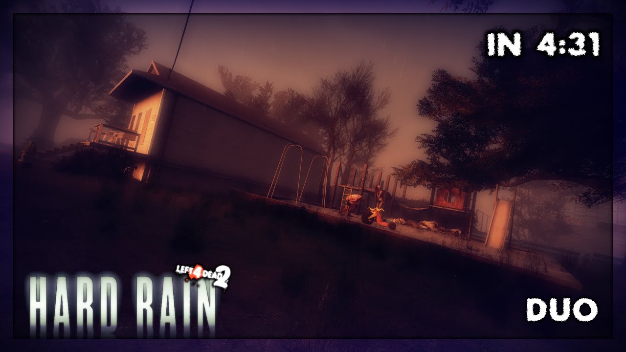 [TAS] Left 4 Dead 2 | Hard Rain in 4:31 (Duo)