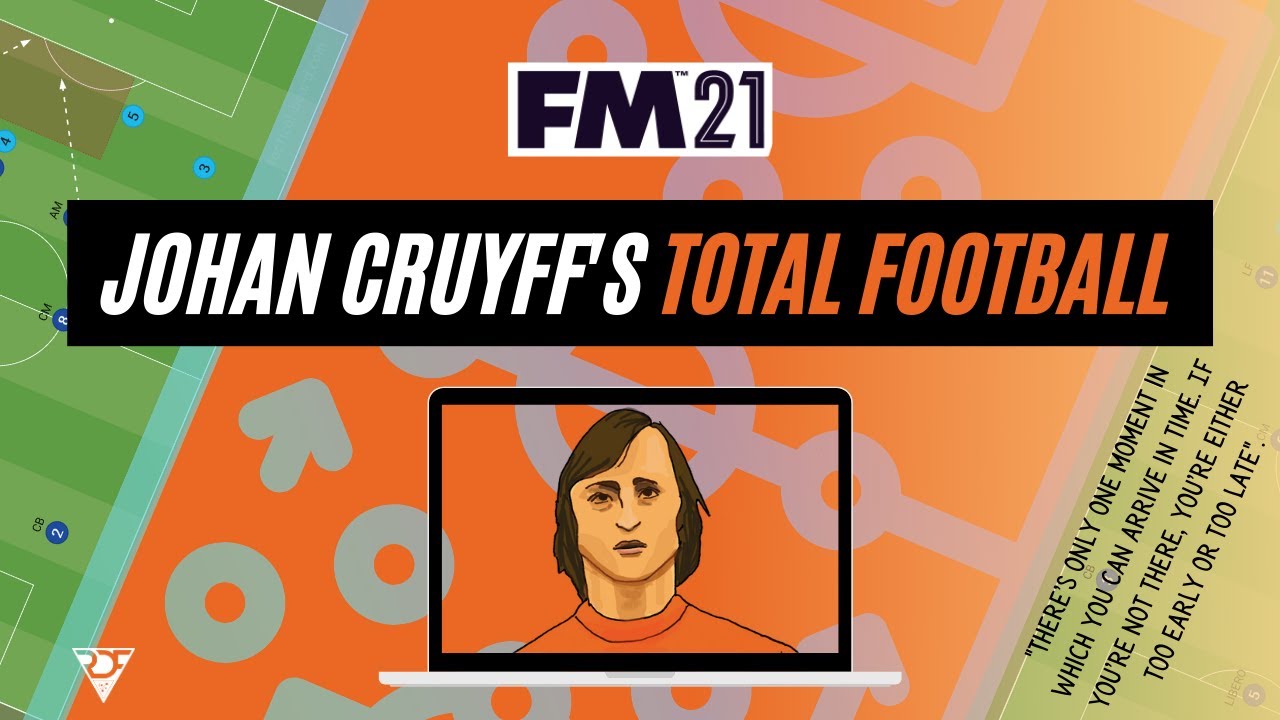 Йохан Кройф, ТОТАЛЬНЫЙ ФУТБОЛ 3-4-3, тактика FM 21 | Месси — лучший бомбардир и лучший ассистент!...