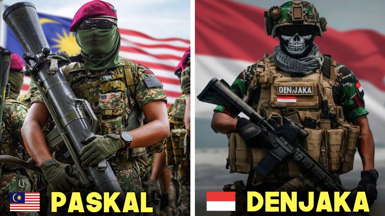 DENJAKA KAGET KAGET LIHAT KOPASSUS MALAYSIA! Deretan Pasukan Khusus Angkatan Laut Asia Tenggara
