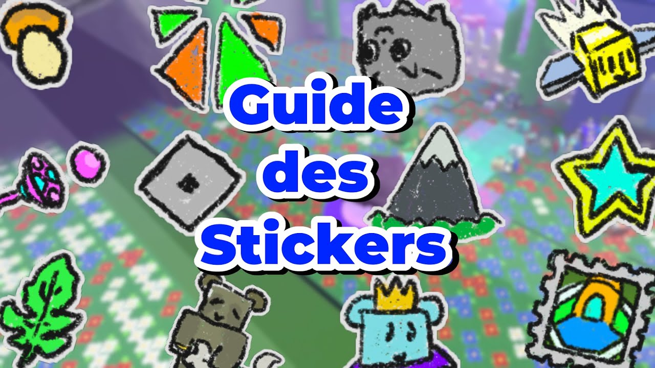Guide des stickers  - Bee Swarm Simulator