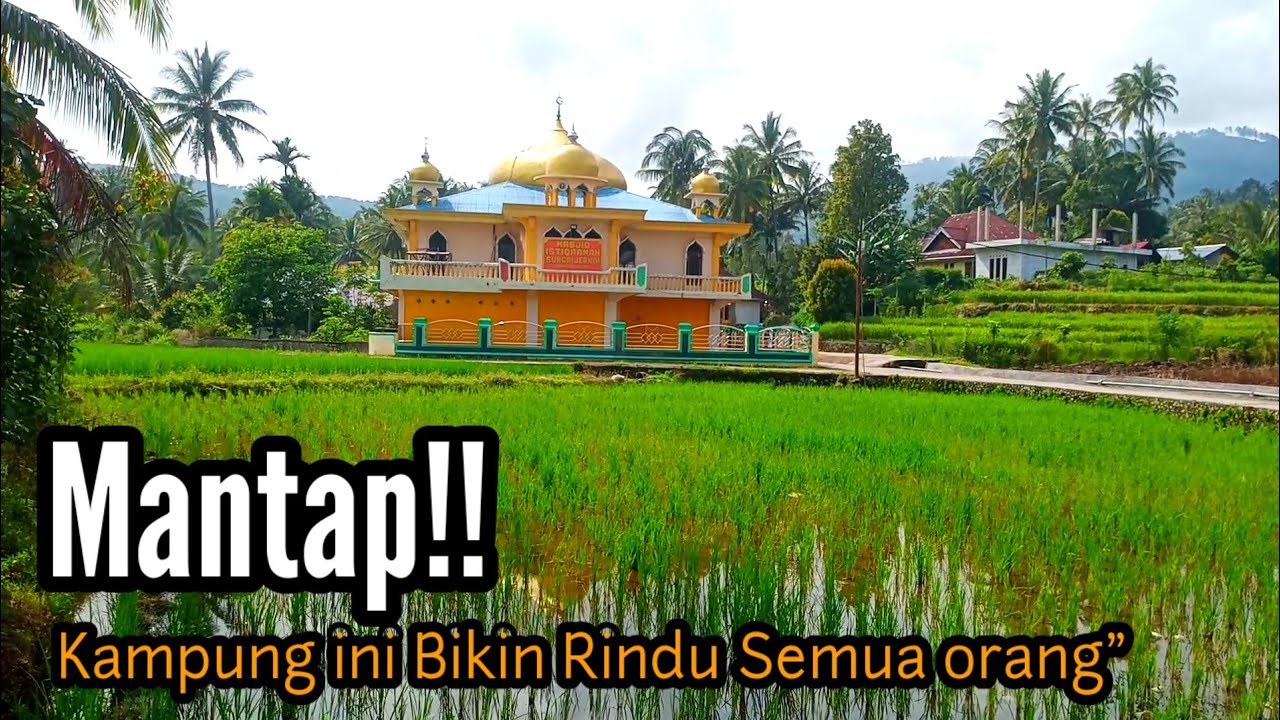 Pertama kali ke kampung ini !! Suasananya Cantik dan asikk
