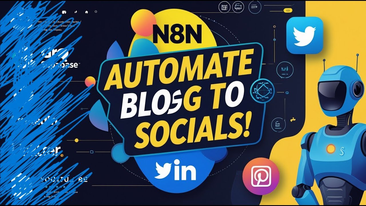 Fully Automate Blog & Social Media Content with n8n + LLMs + Supabase (No-Code, $0 LLMs!)
