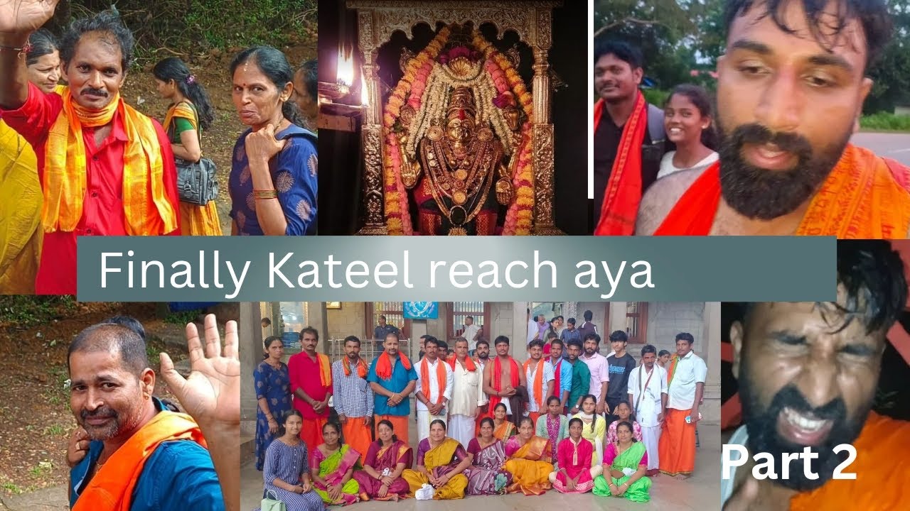 Karkala to kateel padayathre part 2| Tulu vlog #tuluvlog #dussehra #kateeltemple