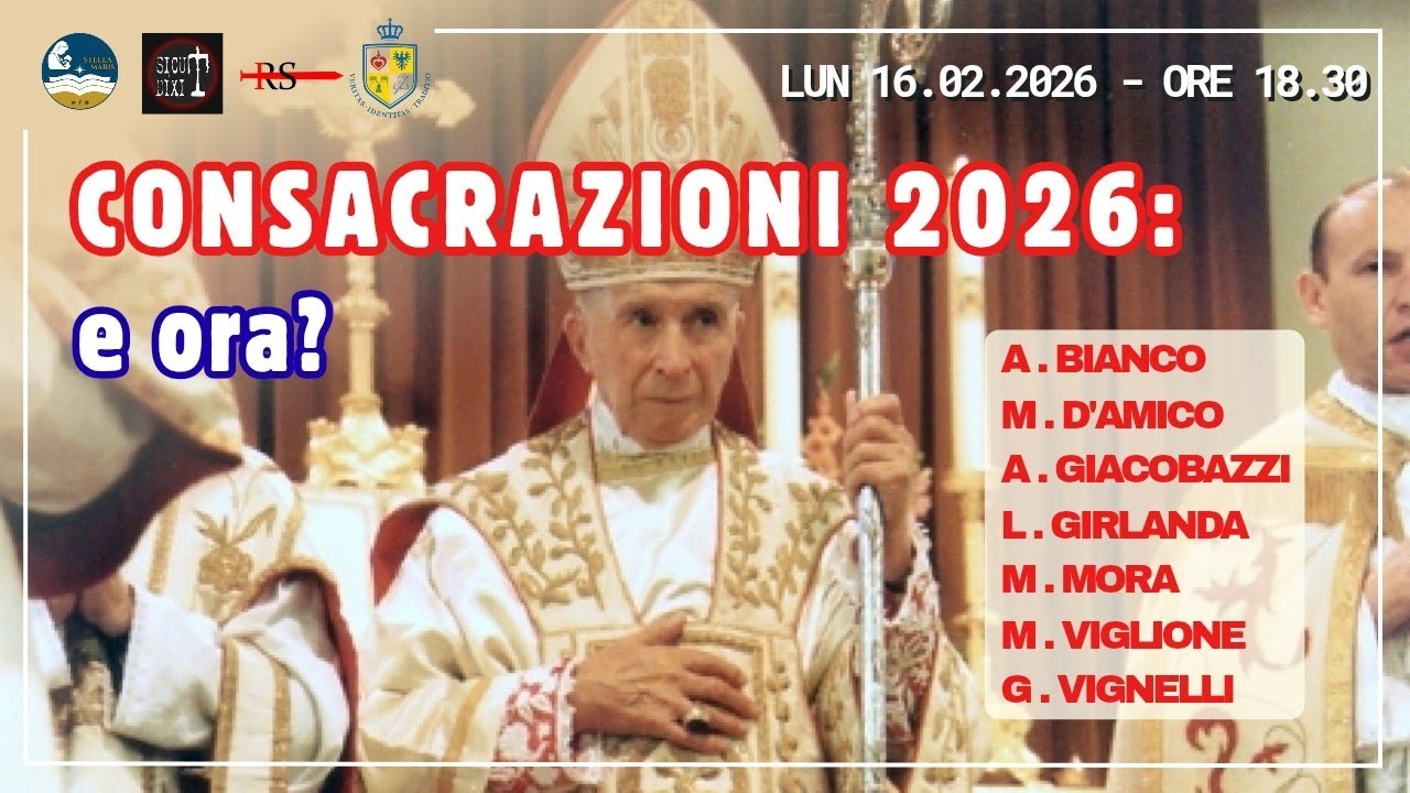 Consacrazioni 2026. E ora?