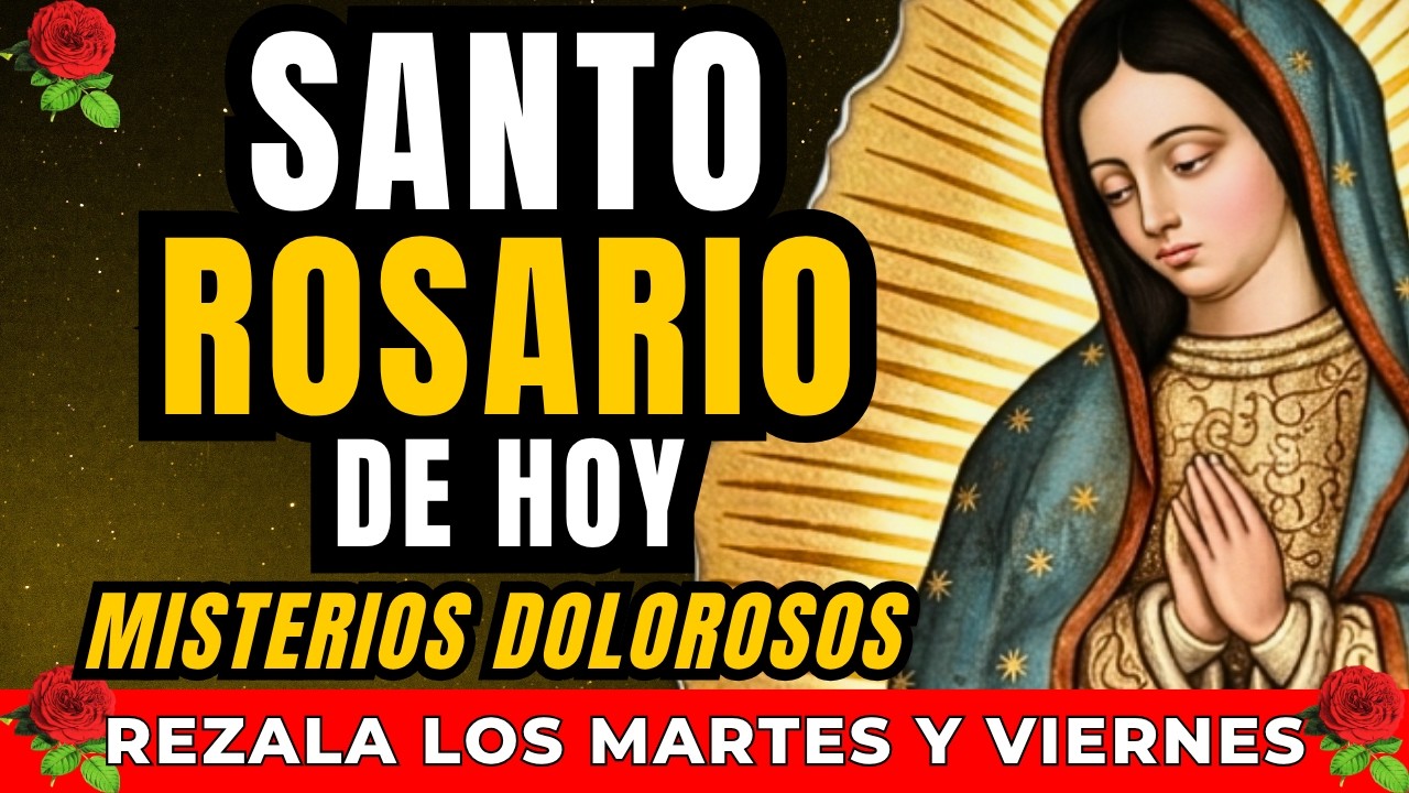 🙏 SANTO ROSARIO HOY | MEDITACIÓN CATÓLICA TRANSFORMADORA
