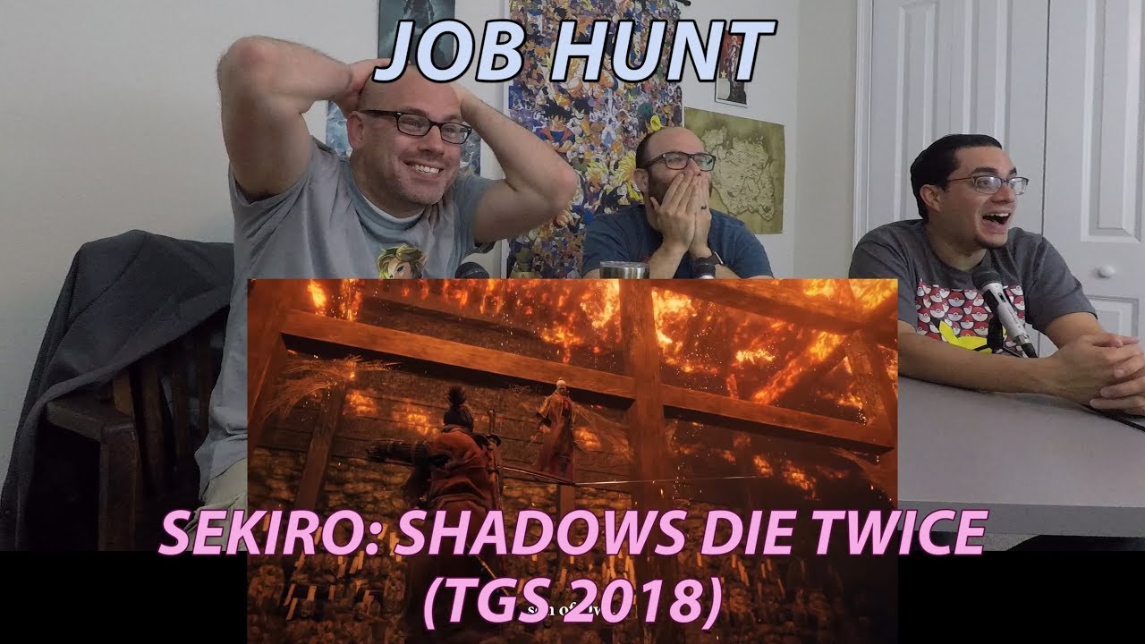 Реакция на трейлер Sekiro: Shadows Die Twice на TGS 2018