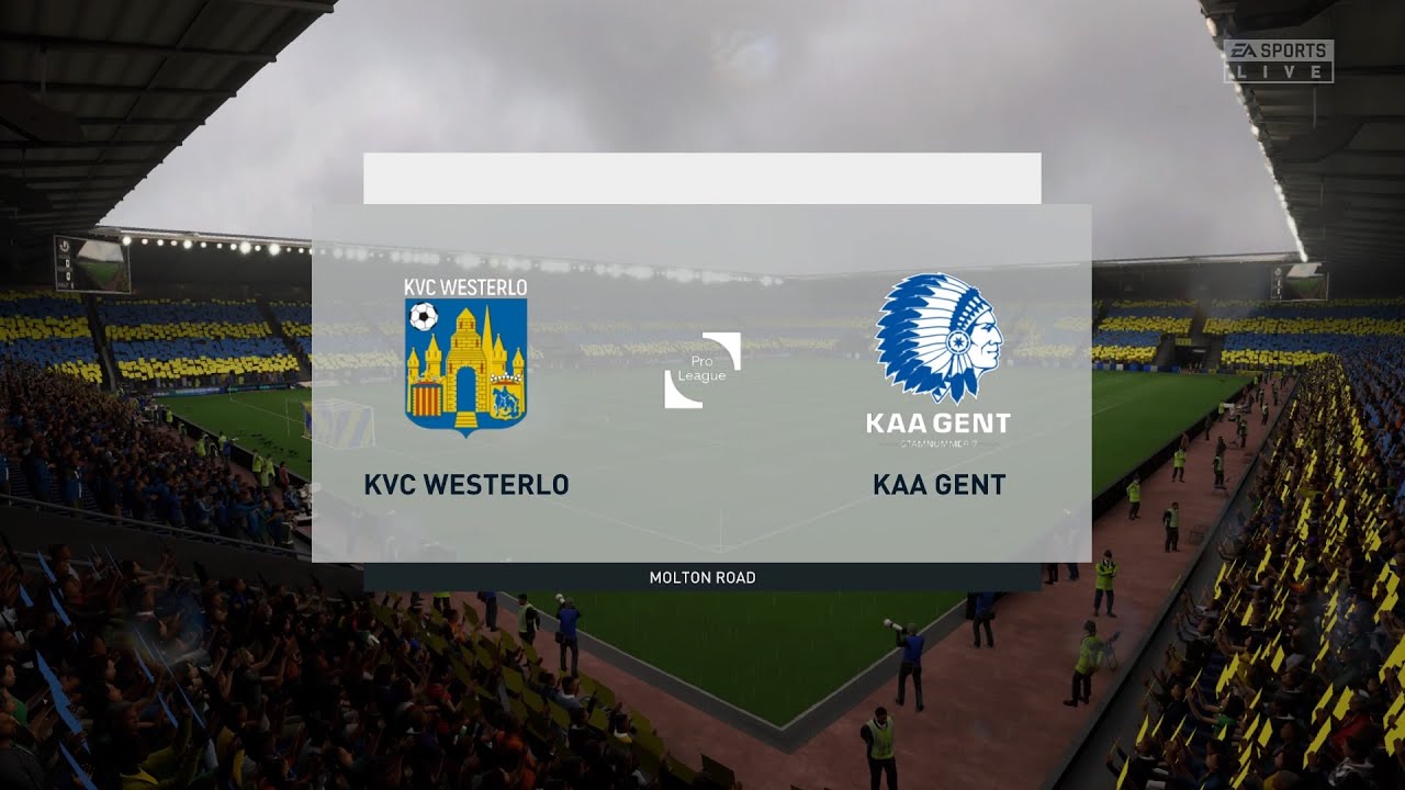 KVC Westerlo vs KAA Gent (13/08/2023) Jupiler Pro League FIFA 23