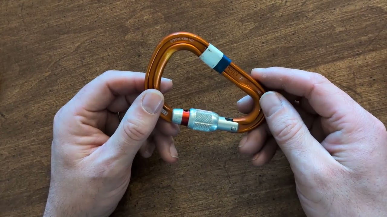 Petzl Attache Locking pear-Shaped Carabiner Overview | Is It Worth the Hype? 