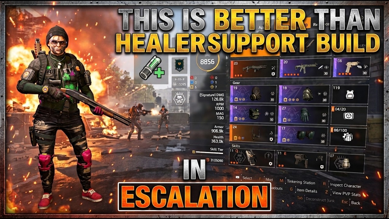 INSANE Support Build Makes Tier 10 Look EASY -THE Division 2