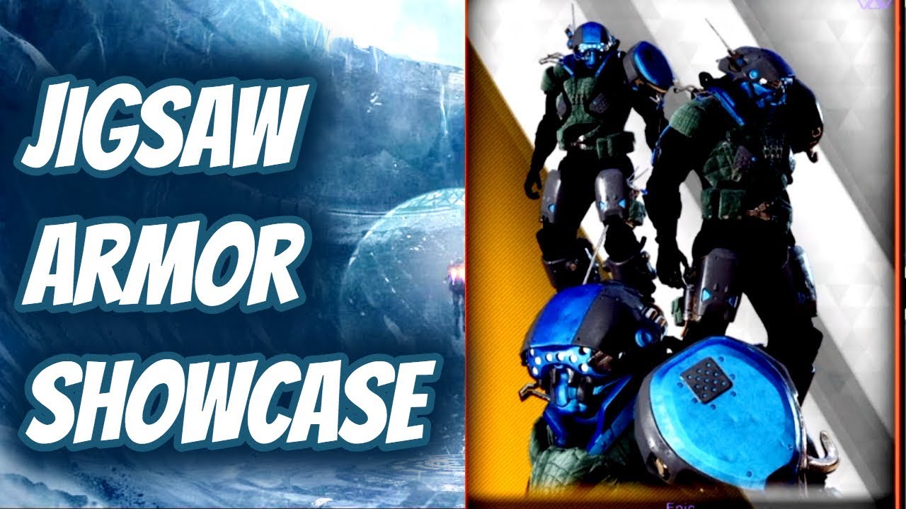 **NEW VANITY STORE ITEM** JIGSAW ARMOR SHOWCASE - Anthem Fashion Forging