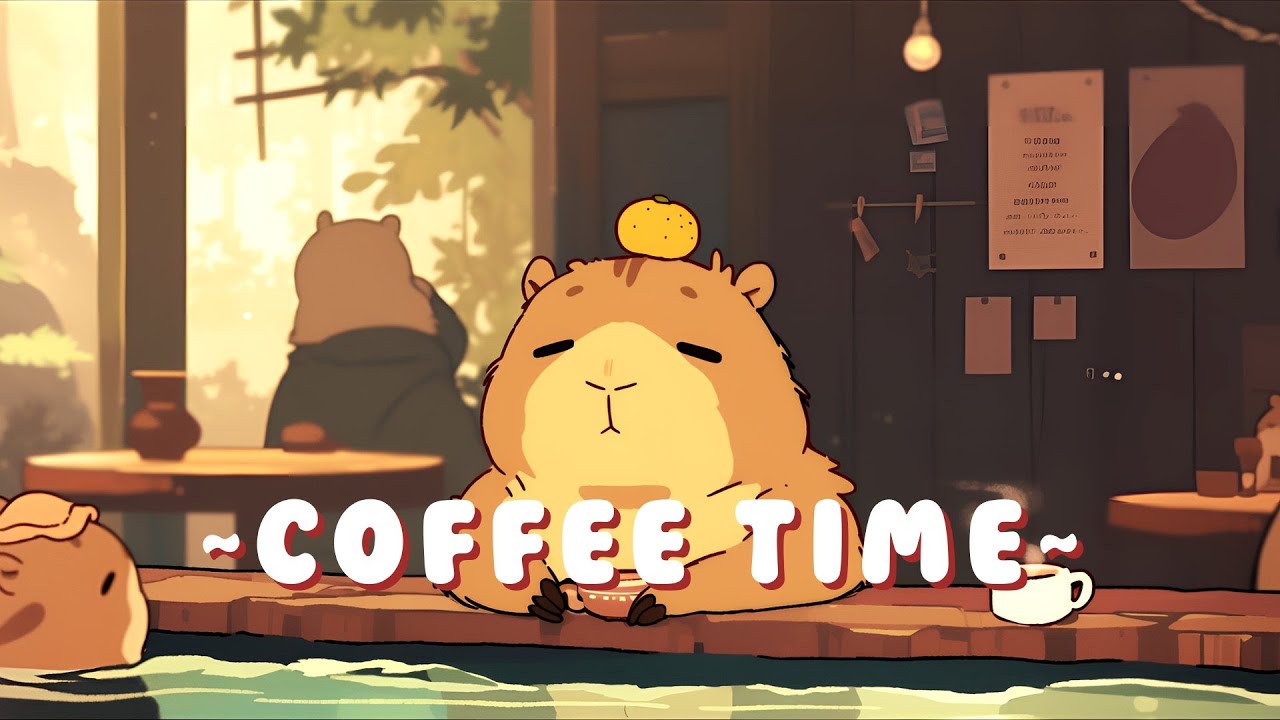 Capybara Study Beats | Cozy Beats for Relaxation 🎵