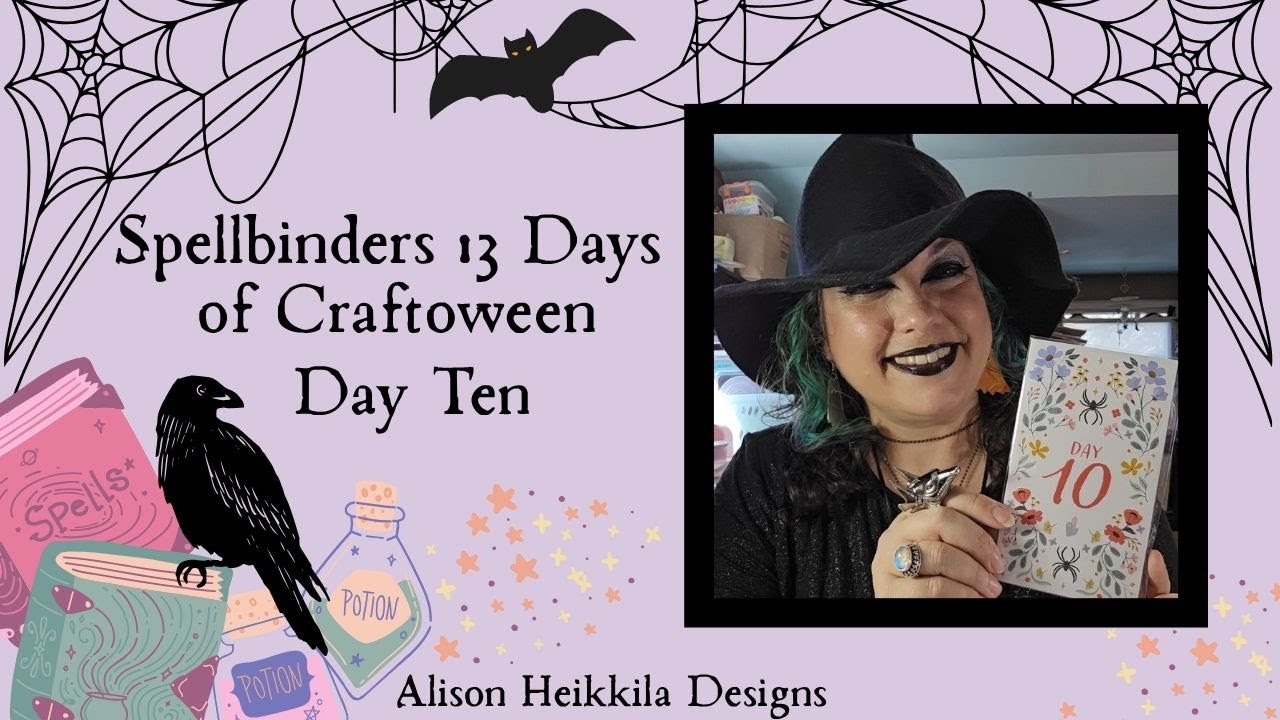 Spoiler! Spellbinders Craftoween: Day 10