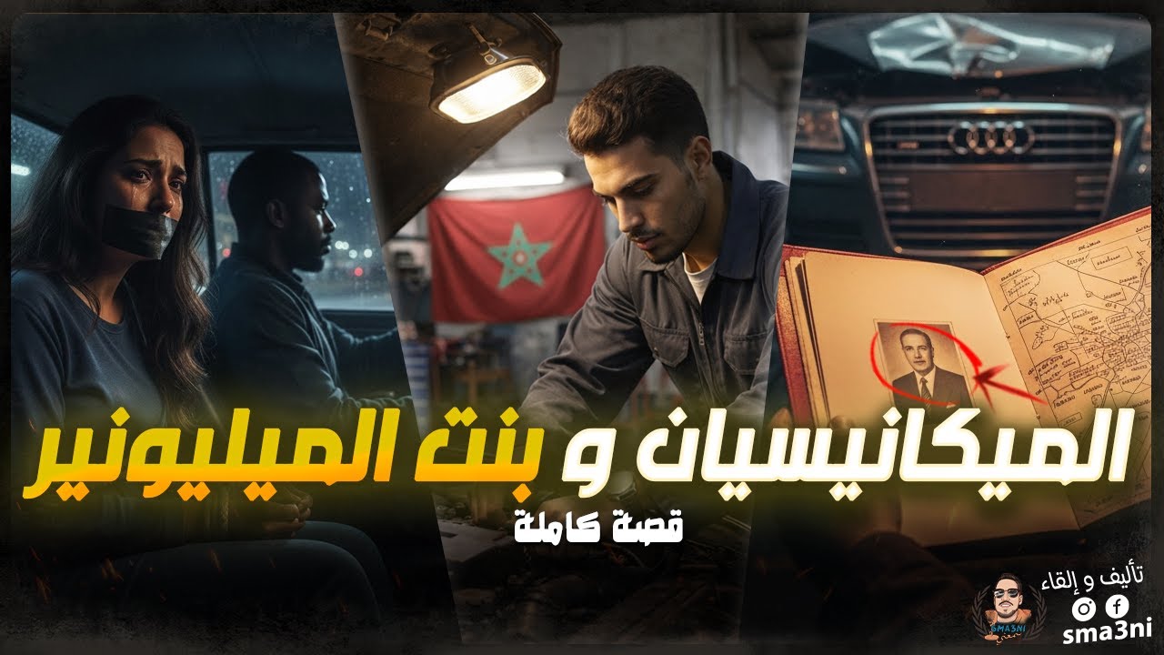 قصة الميكانيسيان و بنت الميليونير - قصة كاملة
