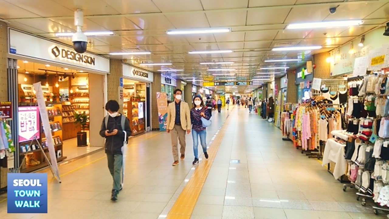 【4K】Seoul Subway Walk - Sadang (transfer) Station┃서울 사당역(환승역) 걷기 [동작구2┃Dongjak-gu2] One Take 5(2)-2