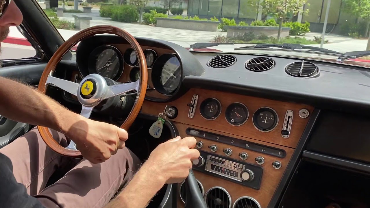 1969 Ferrari 365GT 2+2 city drive